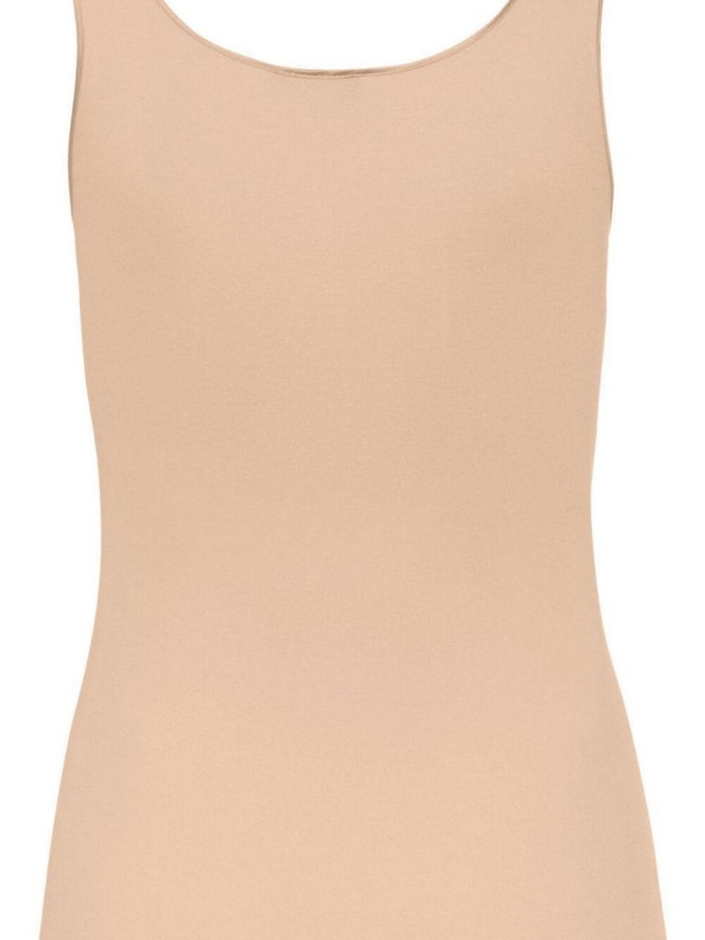 Hanro Cotton Seamless Tank Top Beige XS